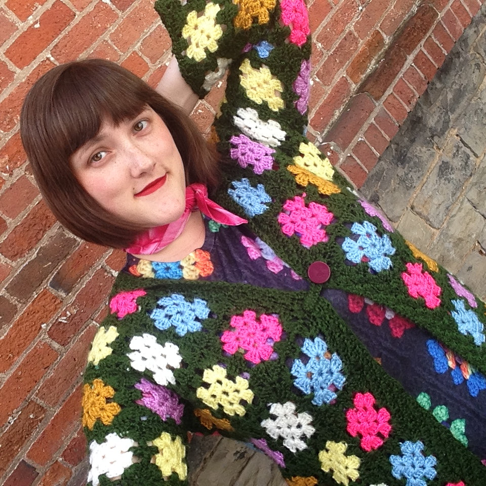 Granny Square Goodness: An easy cardigan to make in any size