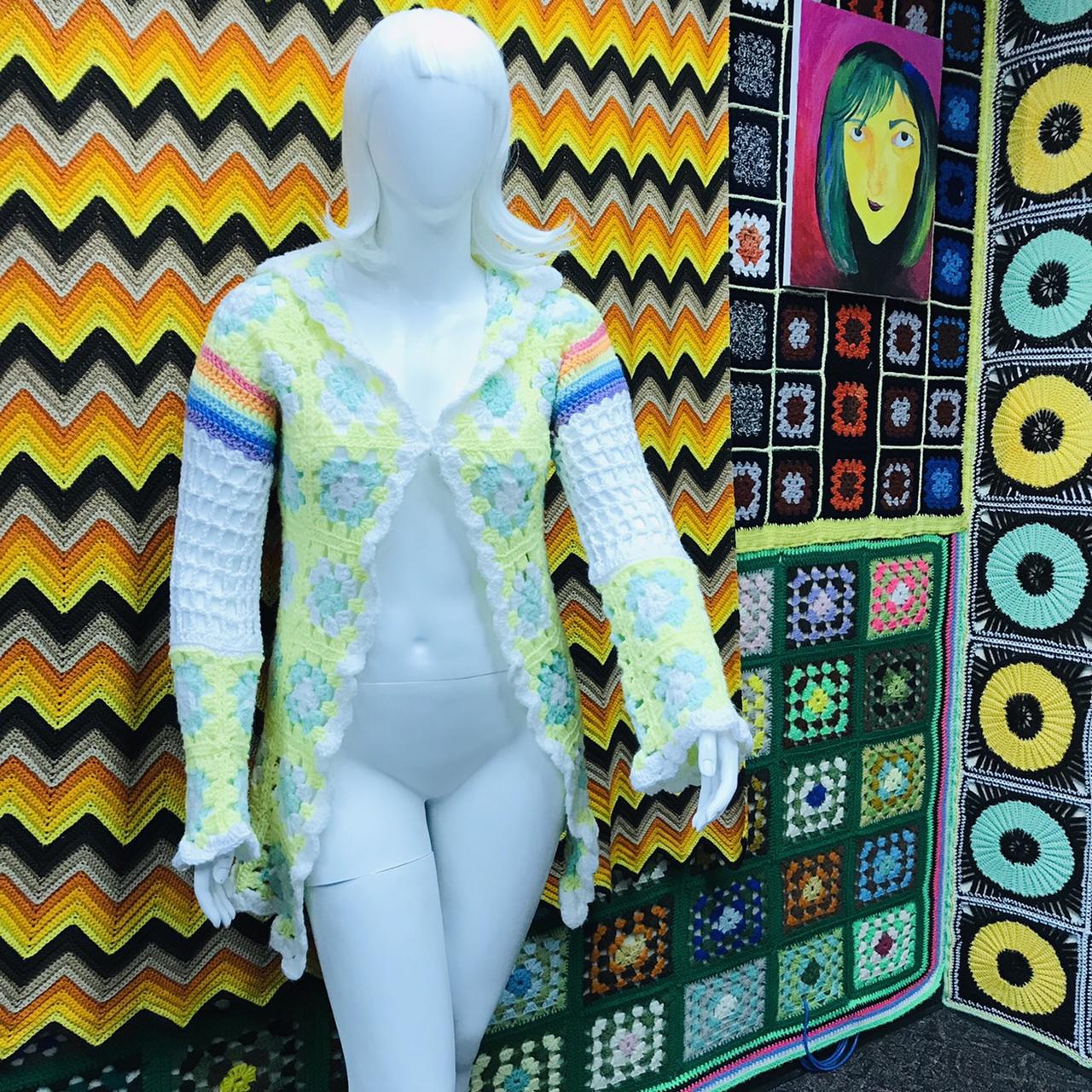 Rainbow Lemonade Granny Coat