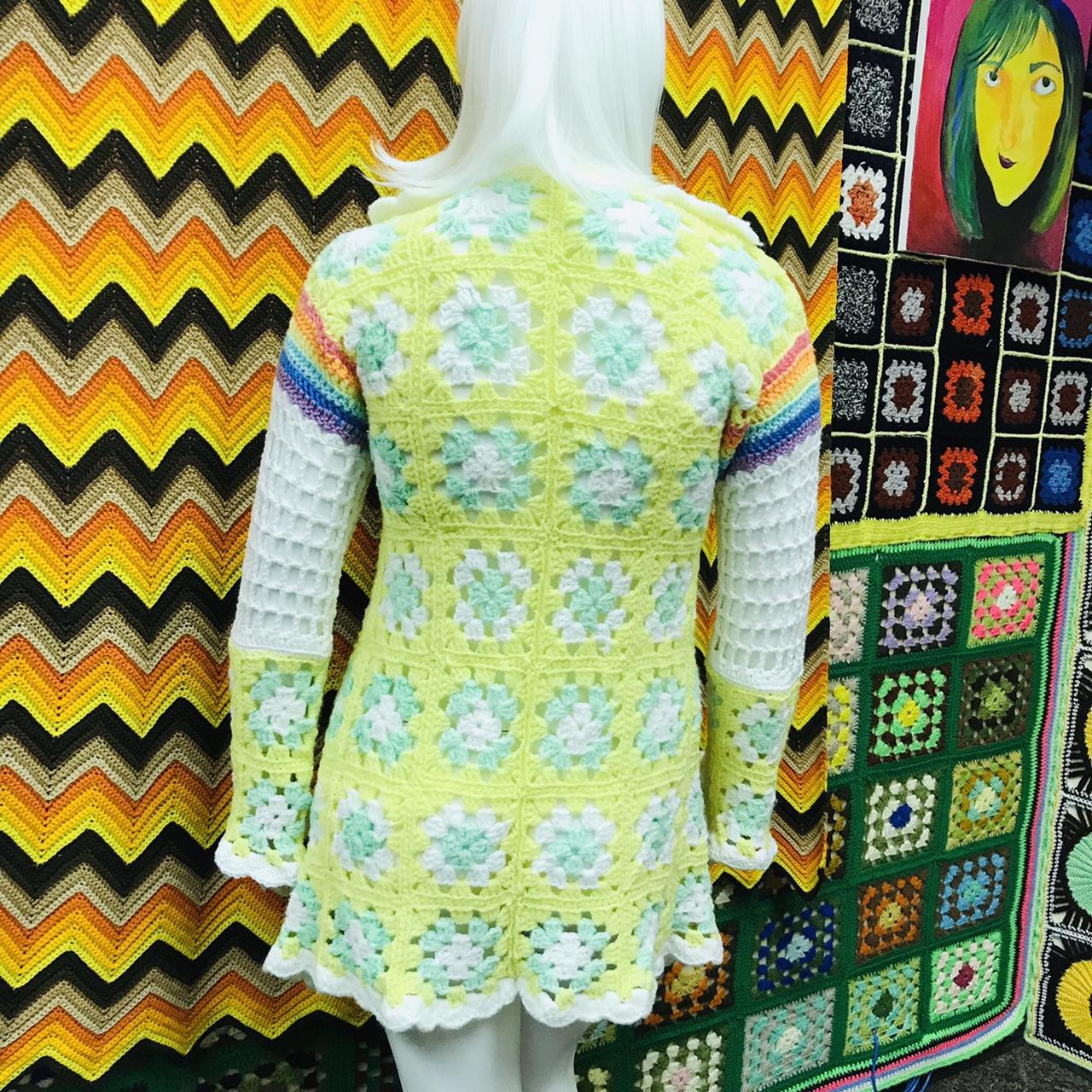 Rainbow Lemonade Granny Coat