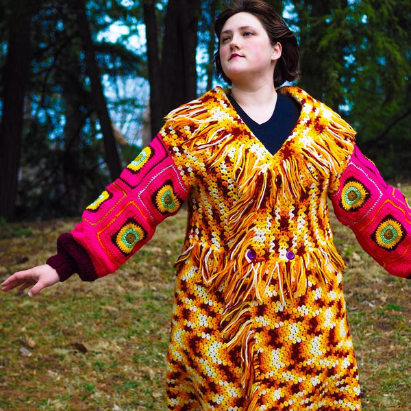 kolor ストライプ　ニット　アシンメトリーデザイン ジャケット　ジャンパー 545604881_chsBjxS75n_grande.