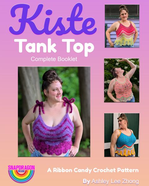 Kiste' Tank Top Downloadable Crochet Pattern – Snapdragon Brand