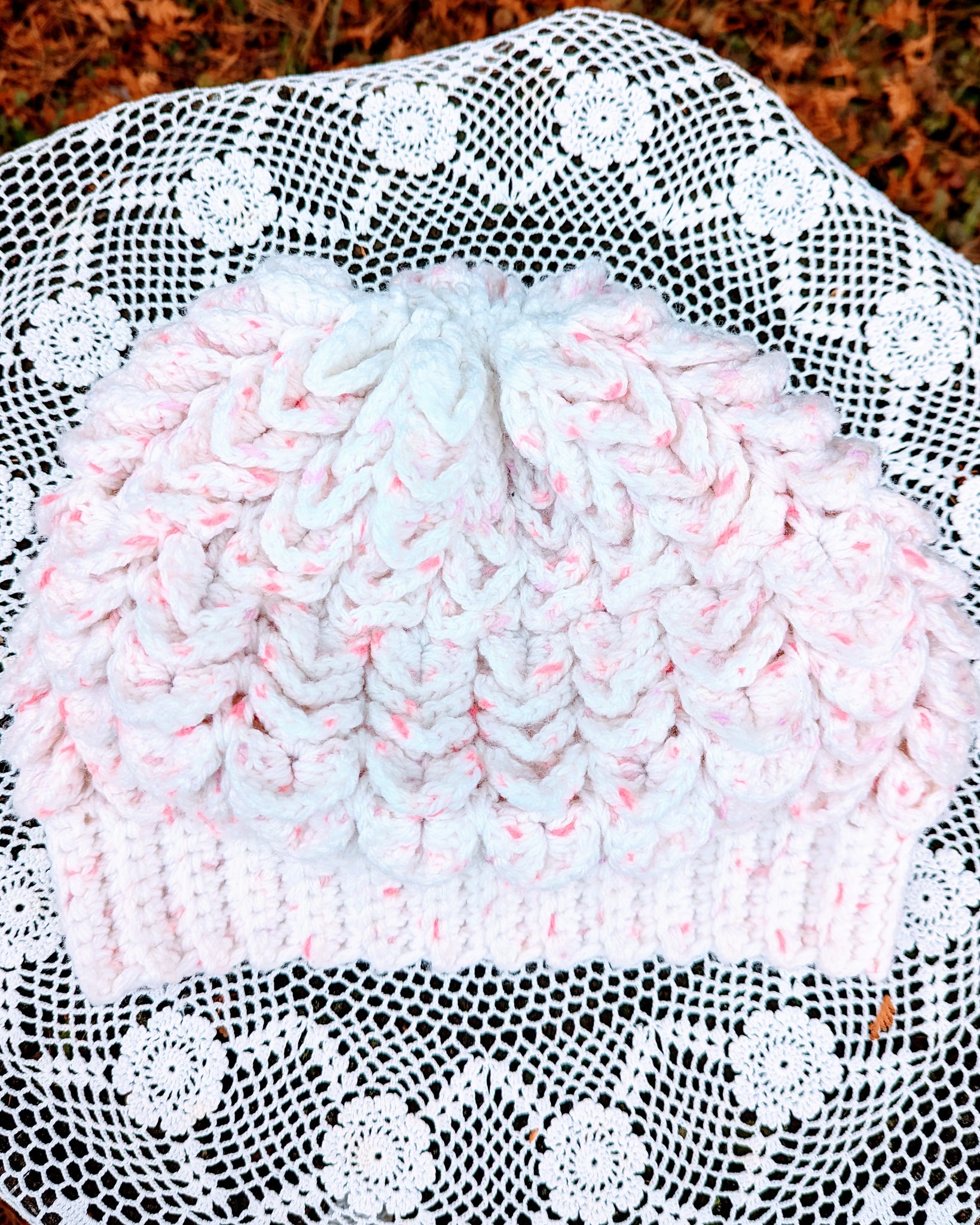 NEW: "Marshmallow" Handmade Beret
