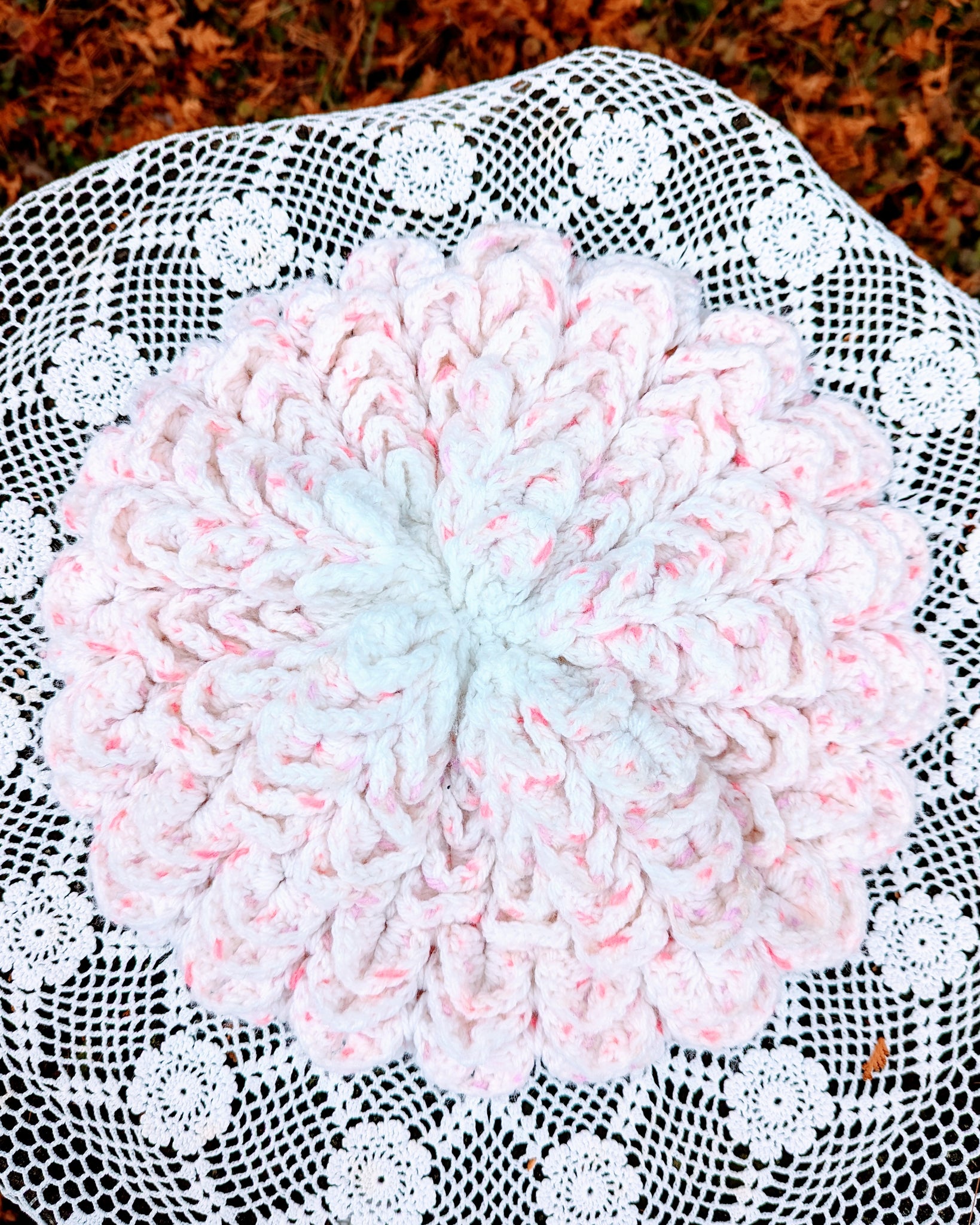 NEW: "Marshmallow" Handmade Beret