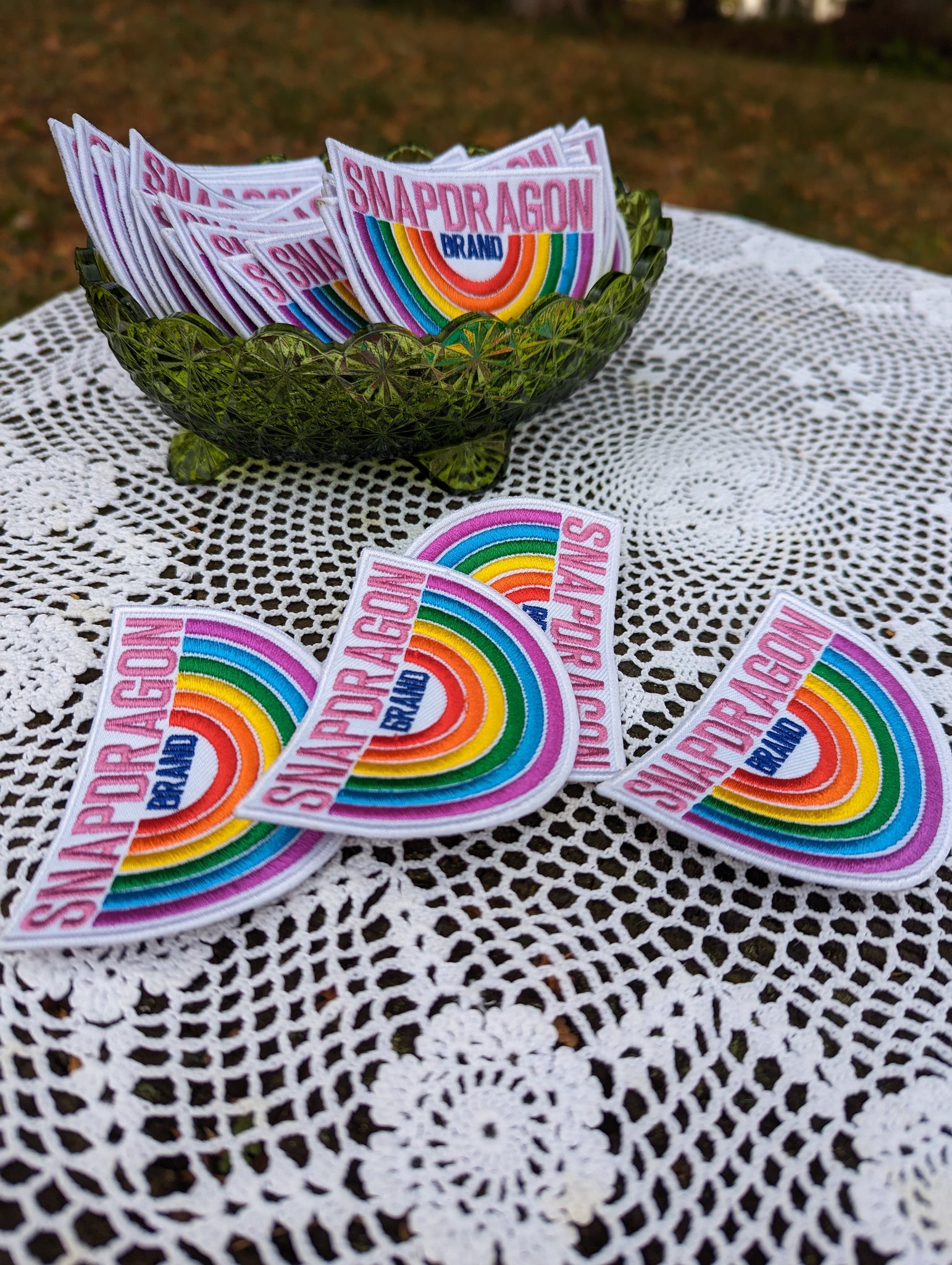 Patch: Snapdragon Brand Rainbow Logo