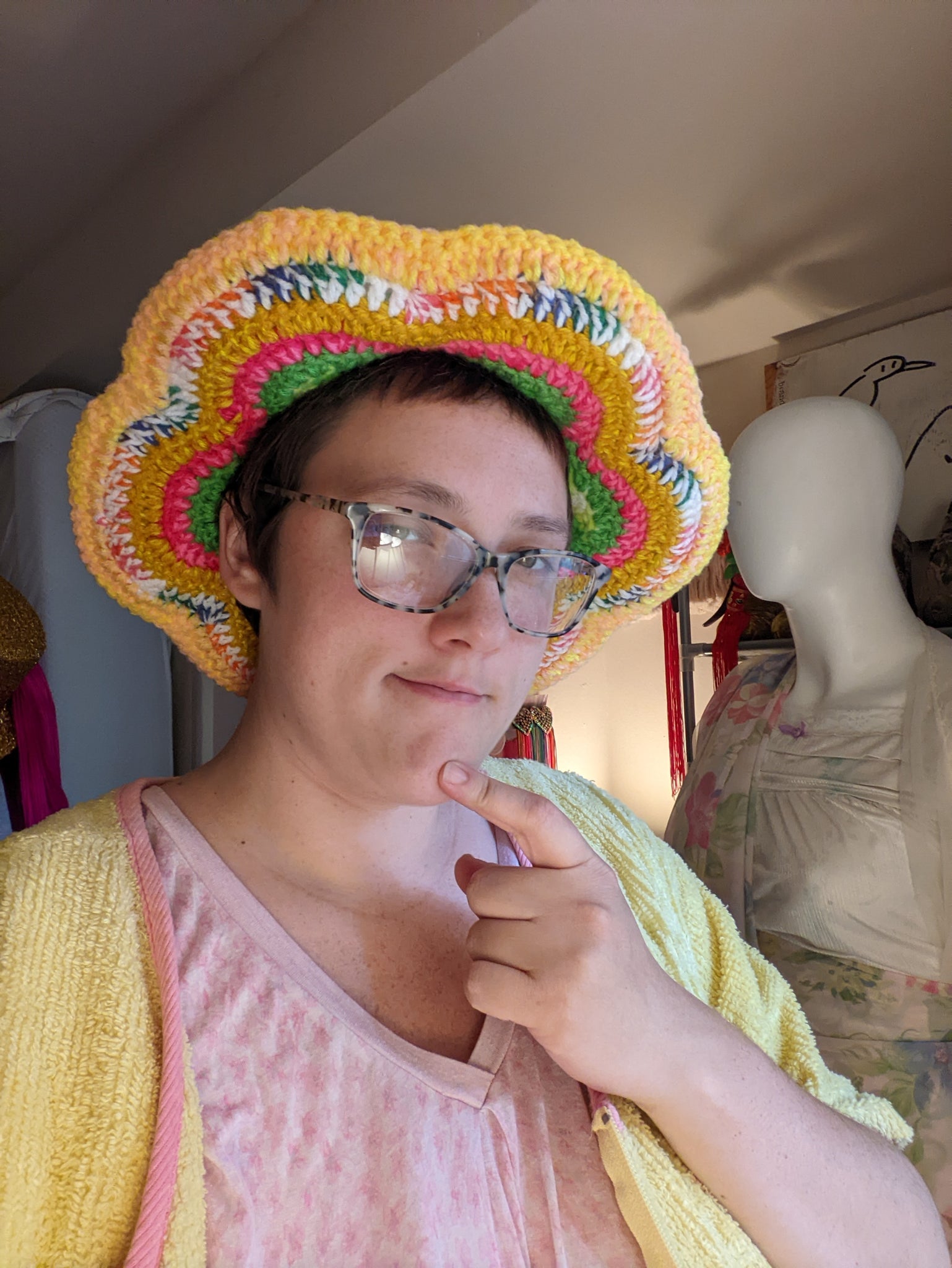 NEW: Daisy Derby or Floppy Flower Hat Samples