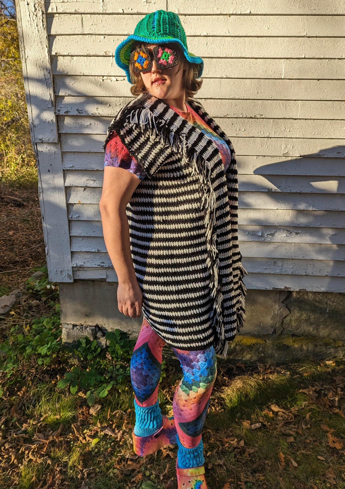 NEW: Beetlejuice Stripes Vest, 3-4xl