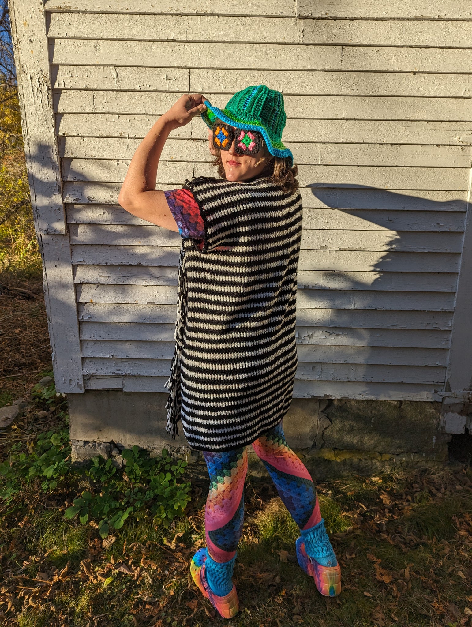 NEW: Beetlejuice Stripes Vest, 3-4xl