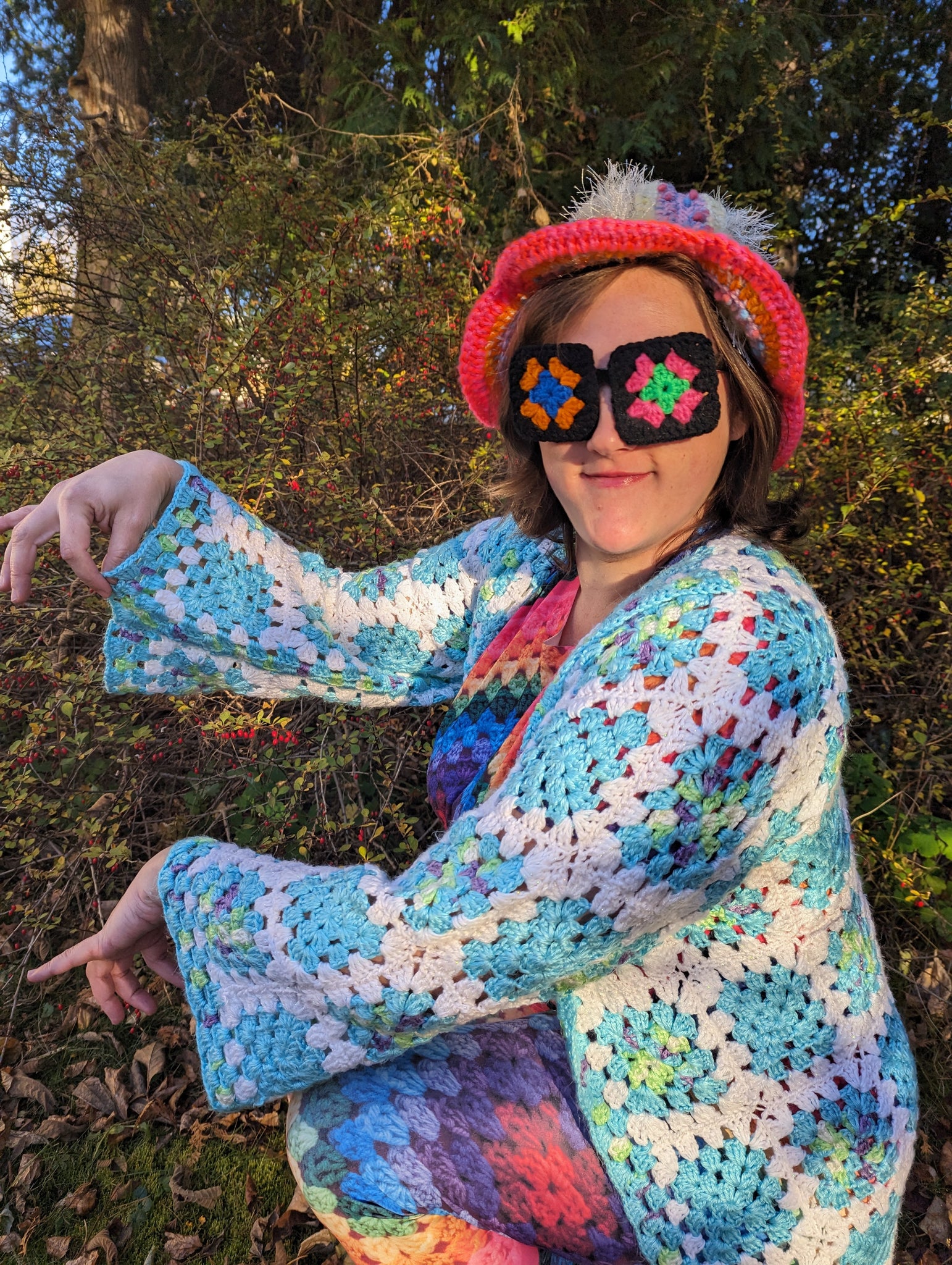 Holiday Special: Choice of 2 Handmade Upcycled Granny Coats