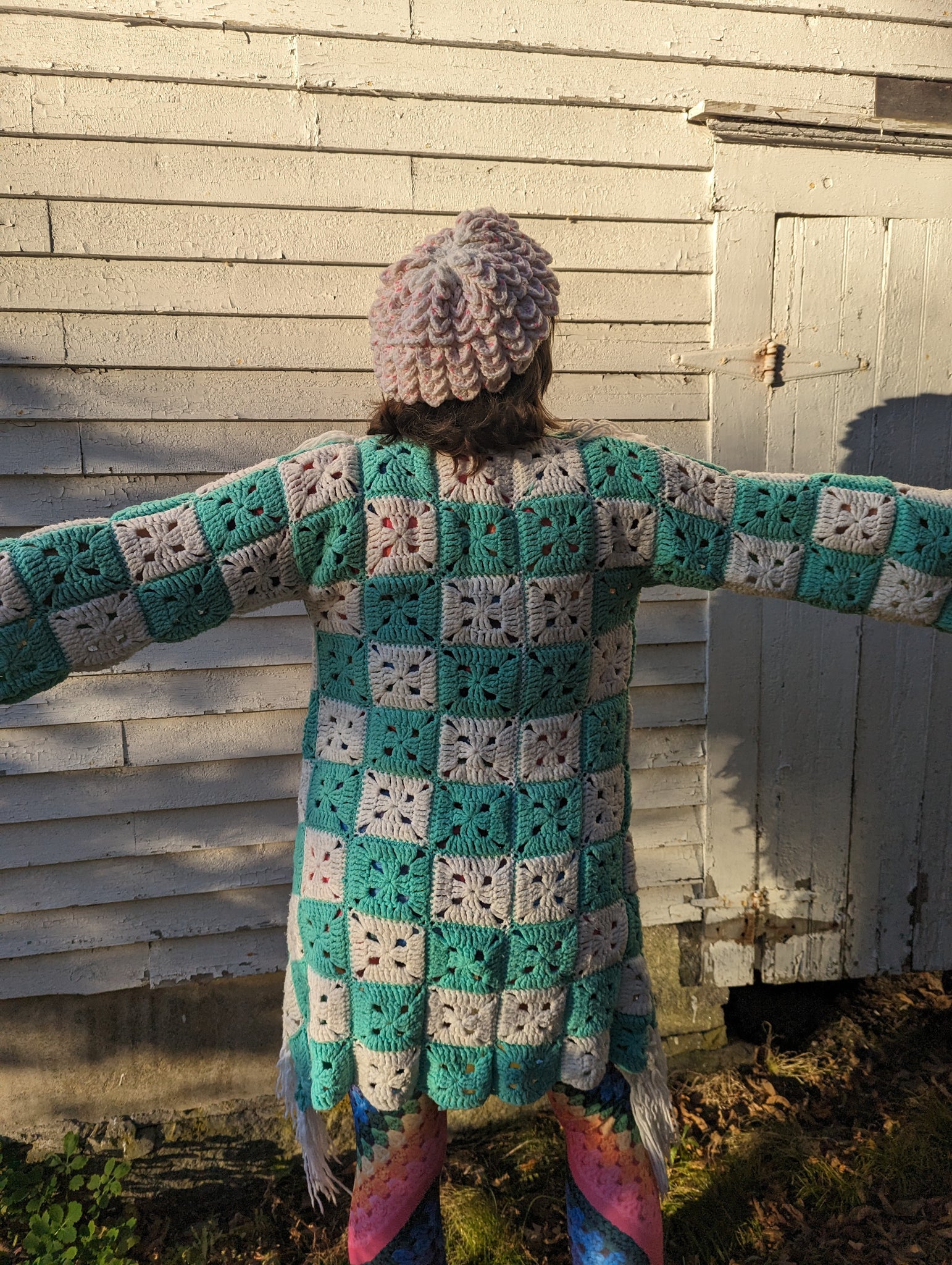 Holiday Special: Choice of 2 Handmade Upcycled Granny Coats