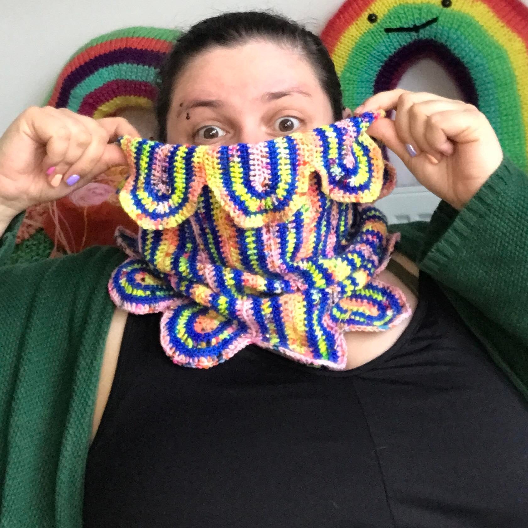 'Ribbon Candy Cowls' Downloadable Crochet Pattern Collection