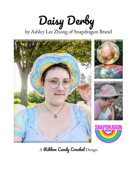 Daisy Derby' Hat Downloadable Crochet Pattern – Snapdragon Brand