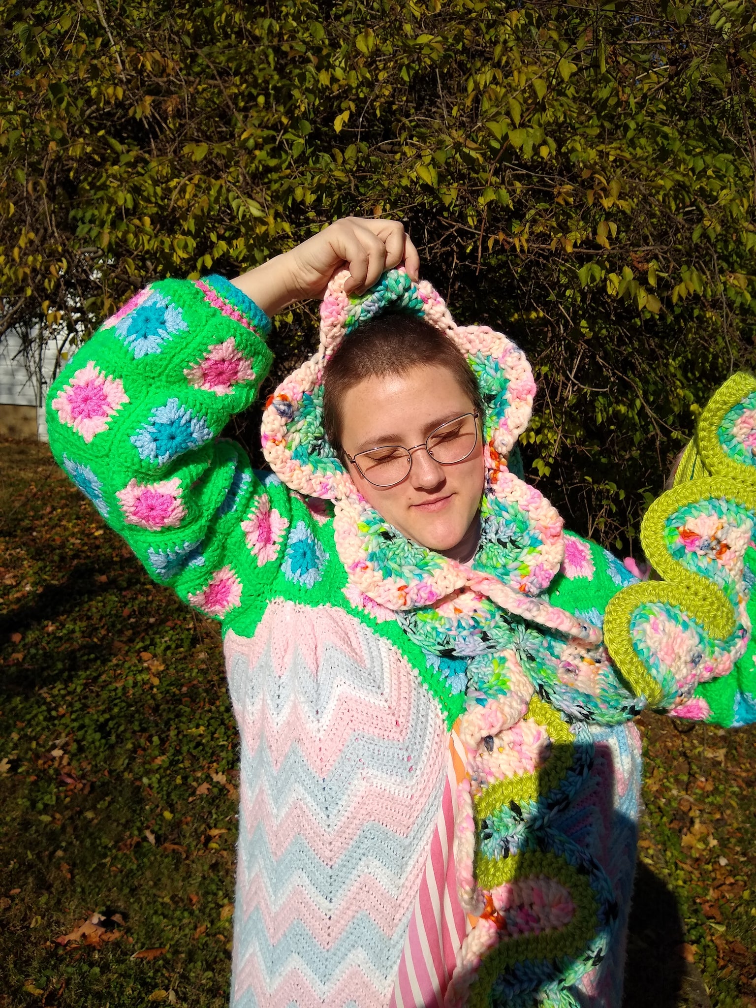 'All Zig- No Zag Scarf' Downloadable Crochet Pattern