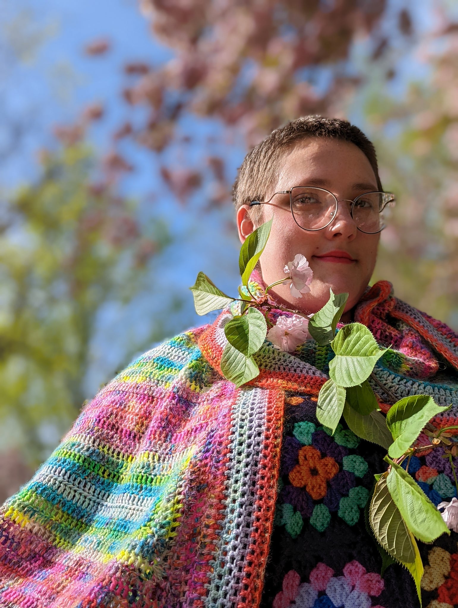'Cosmic Drip' Shawl Downloadable Crochet Pattern