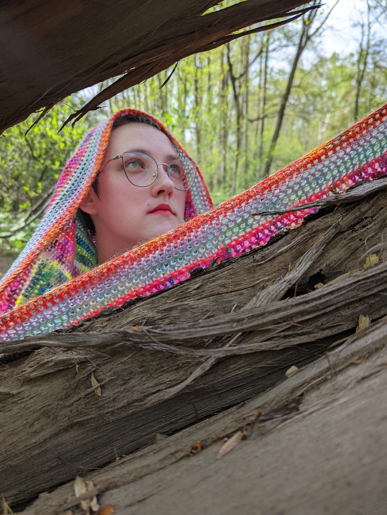 'Cosmic Drip' Shawl Downloadable Crochet Pattern