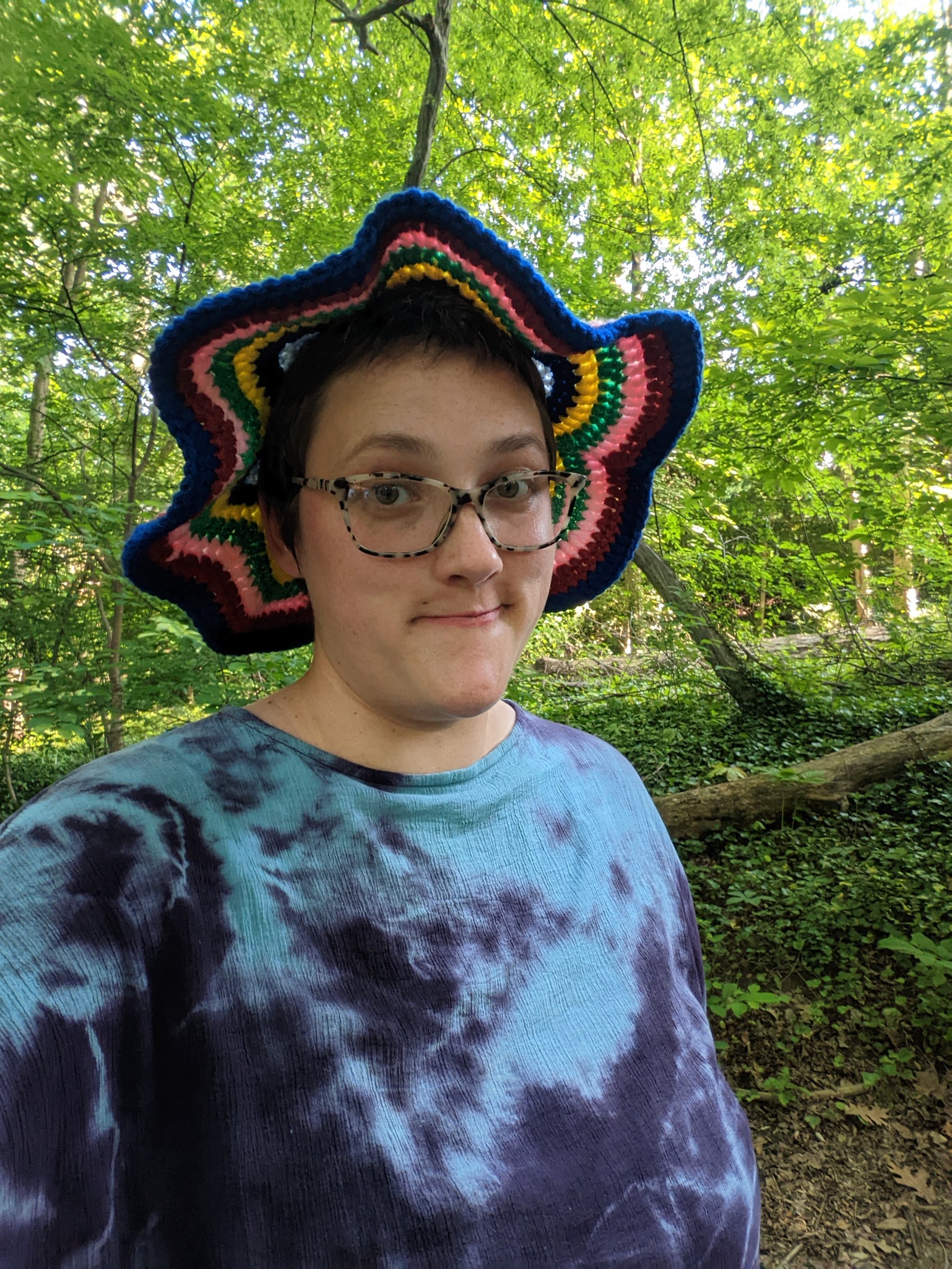 'Floppy Flower Sun Hat' Downloadable Crochet Pattern
