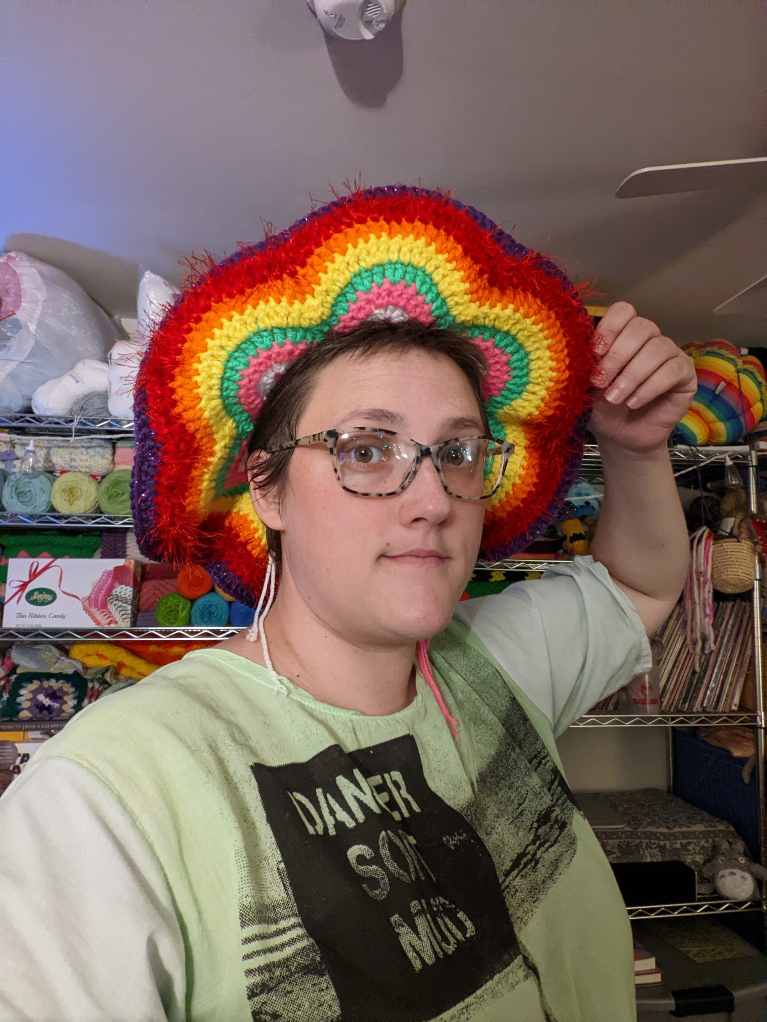 'Floppy Flower Sun Hat' Downloadable Crochet Pattern