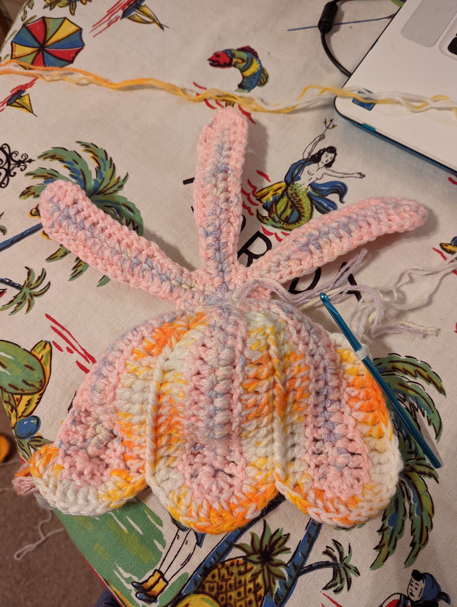 'Daisy Derby' Hat Downloadable Crochet Pattern