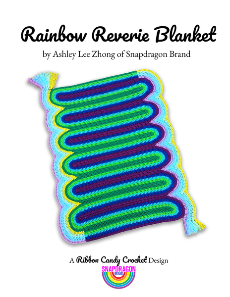 Rainbow Reverie Blanket' Downloadable Crochet Pattern – Snapdragon
