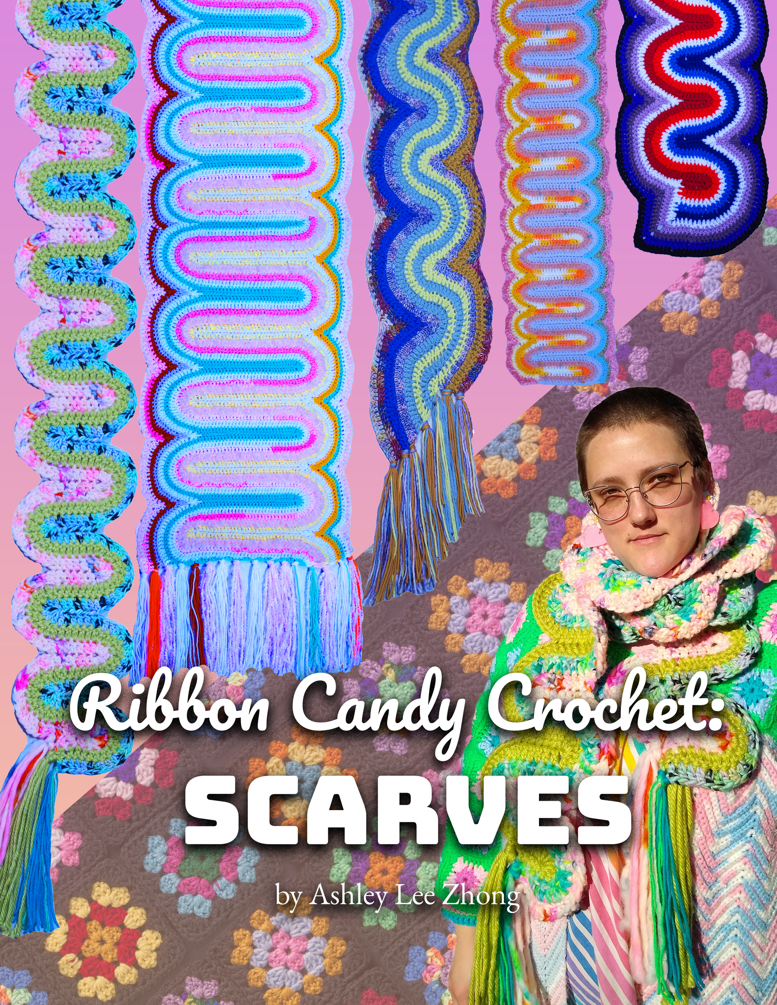 'Ribbon Candy Crochet: Scarves' E-Book