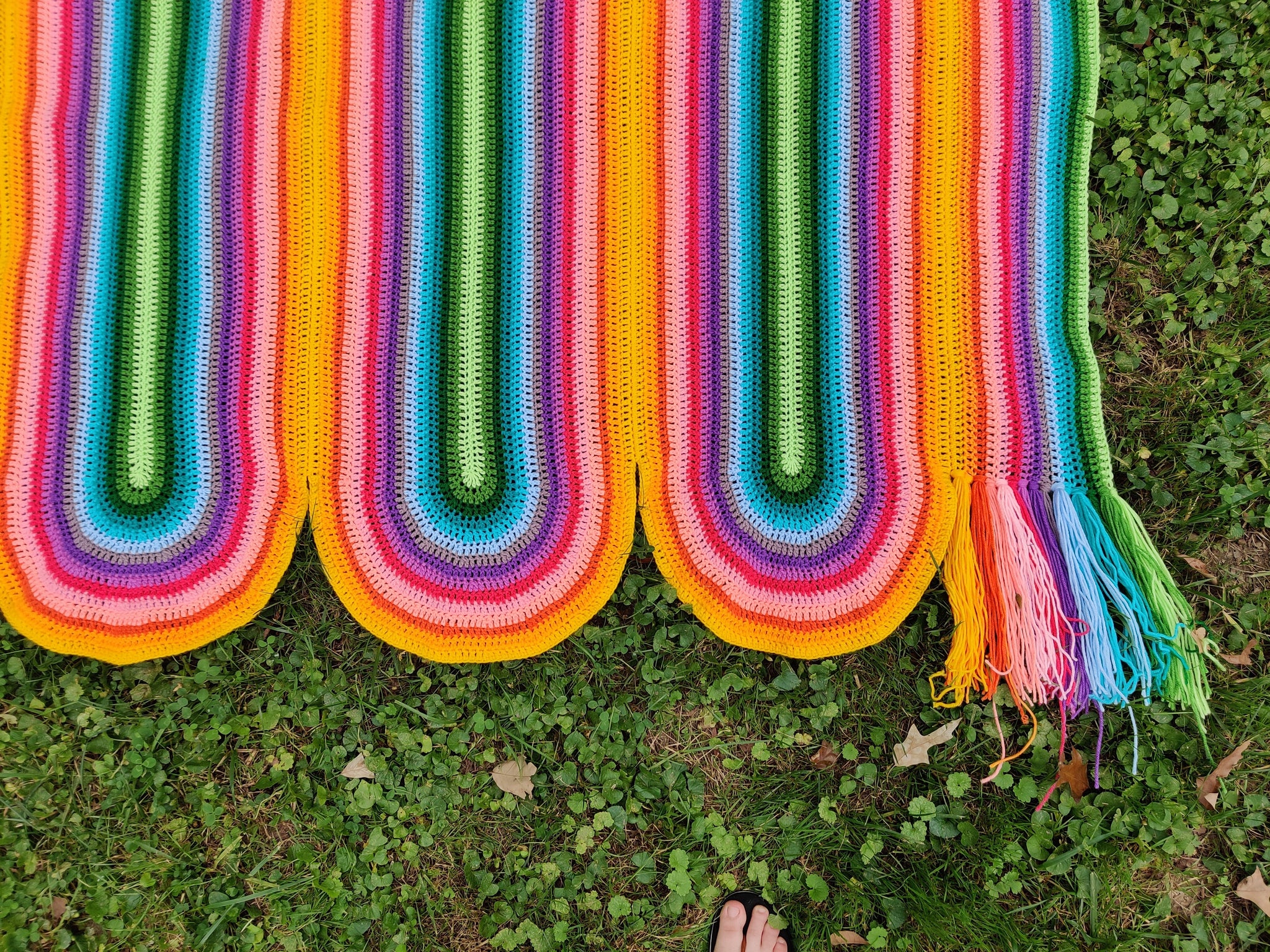 Ribbon Canyon Blanket Special Edition Crochet Pattern