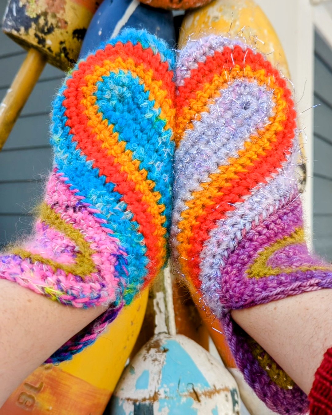 'Secret Admirer' Mittens Downloadable Crochet Pattern