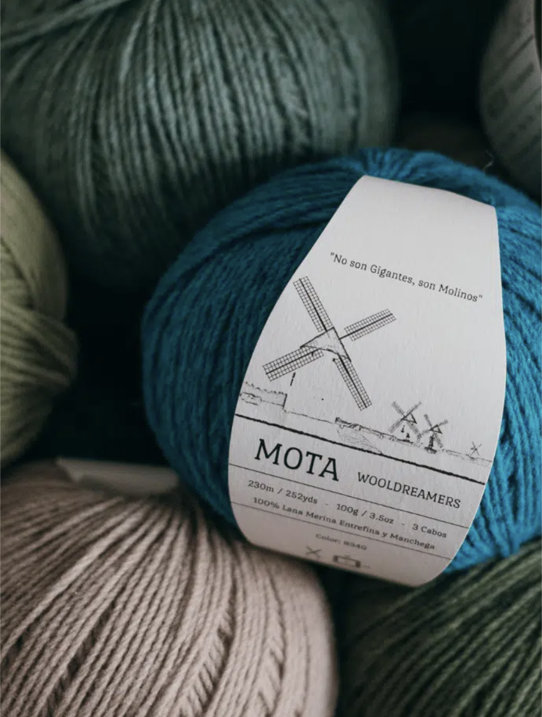 Mota DK Z-twist Yarn by WoolDreamers
