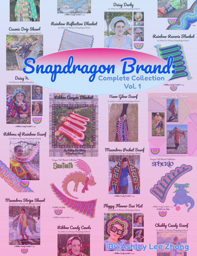 Kaleidoscope' Classic Granny Square Print Padded Sports Bra – Snapdragon  Brand