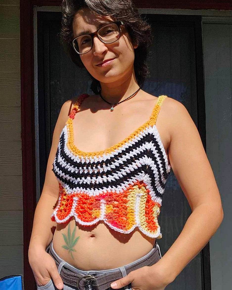 'Kiste' Tank Top Downloadable Crochet Pattern