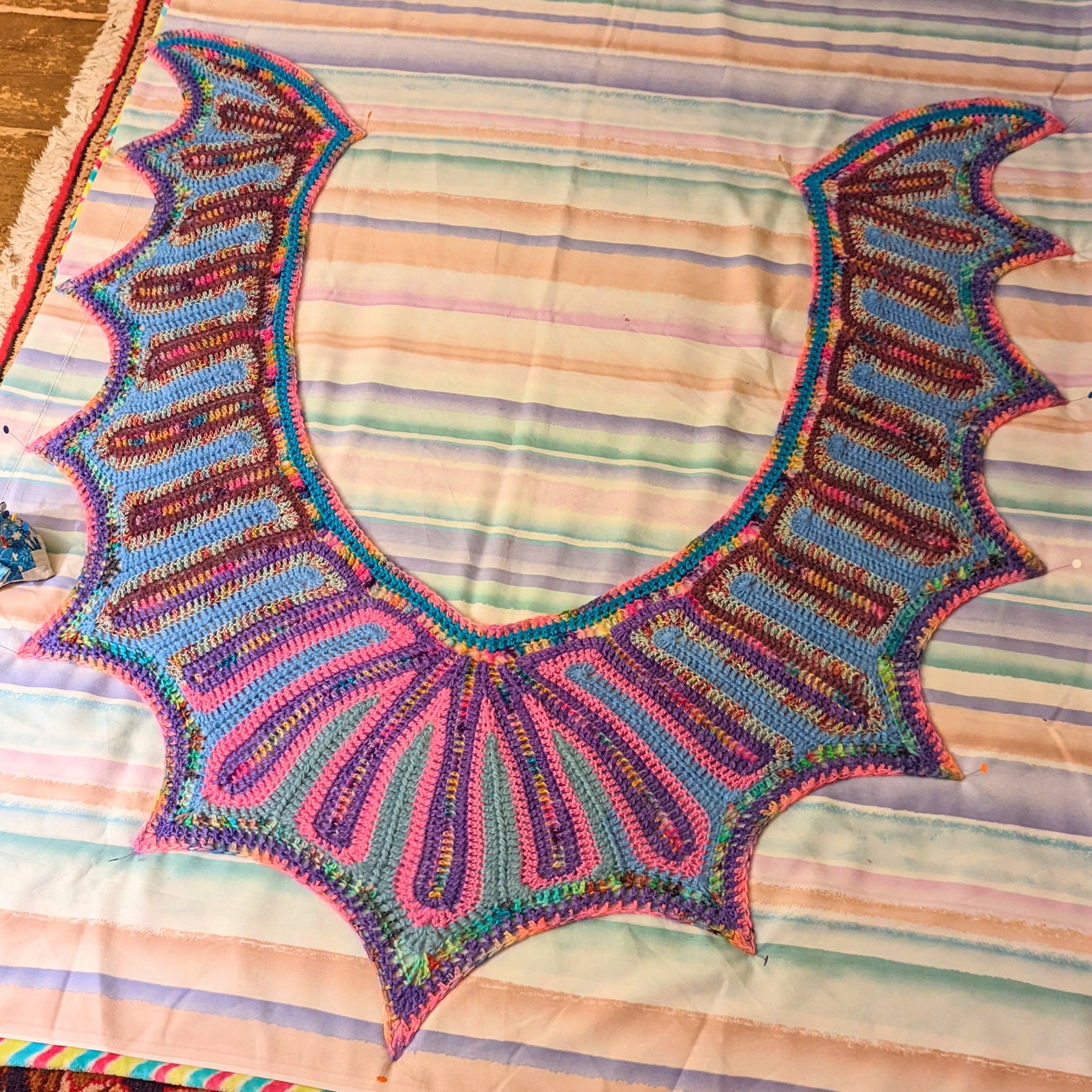 'Nadja's Wings' Shawl Downloadable Crochet Pattern