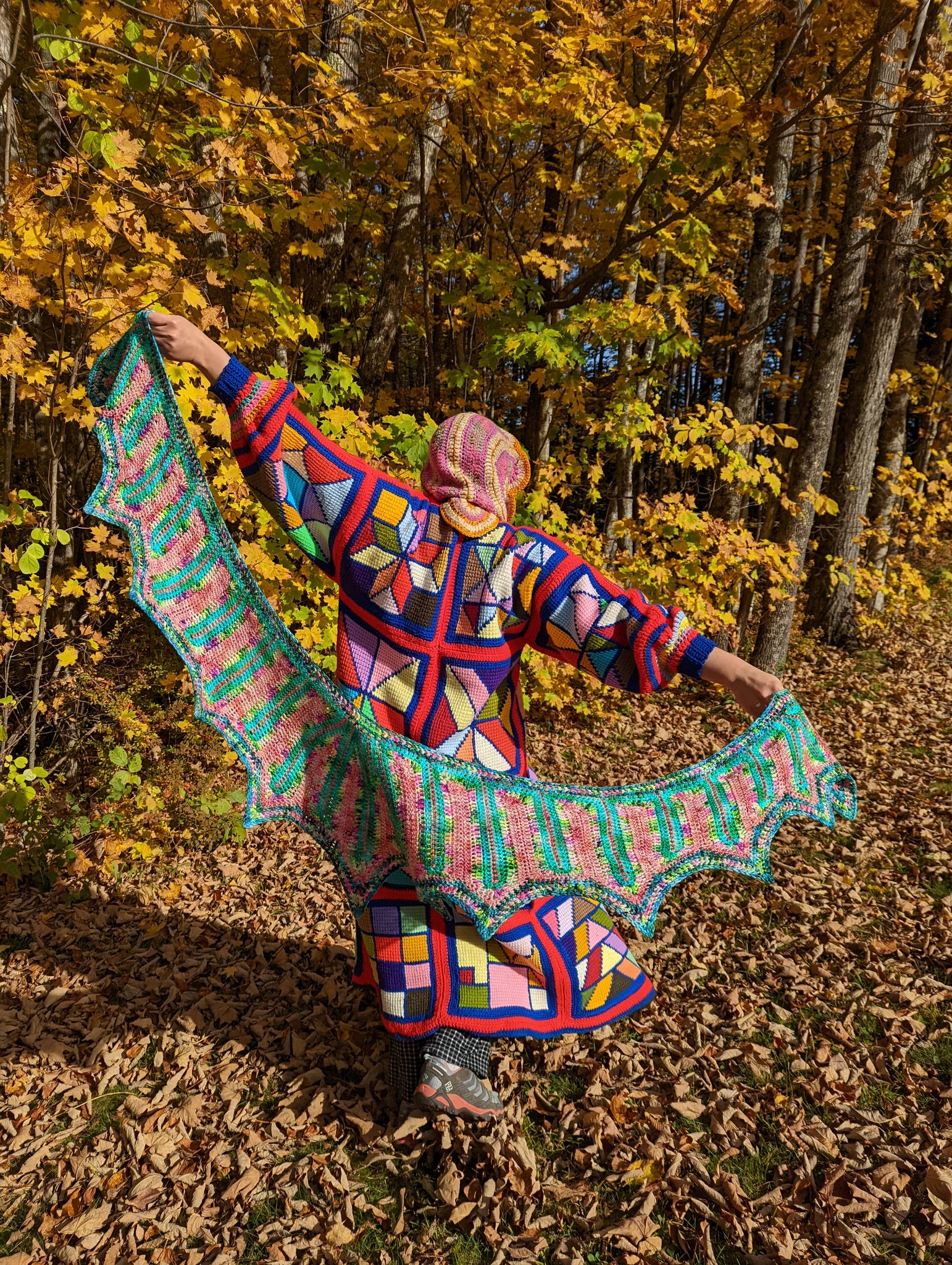 'Nadja's Wings' Shawl Downloadable Crochet Pattern